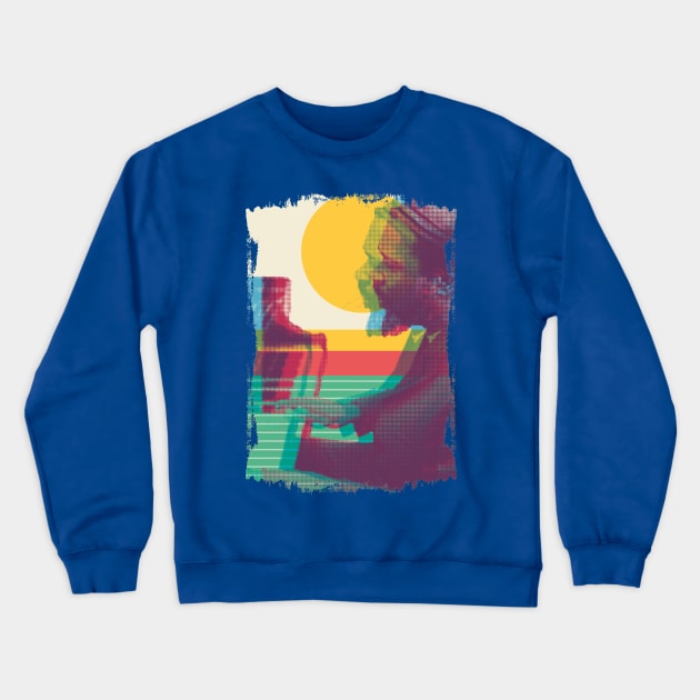 Thelonious Monk Crewneck Sweatshirt by HAPPY TRIP PRESS